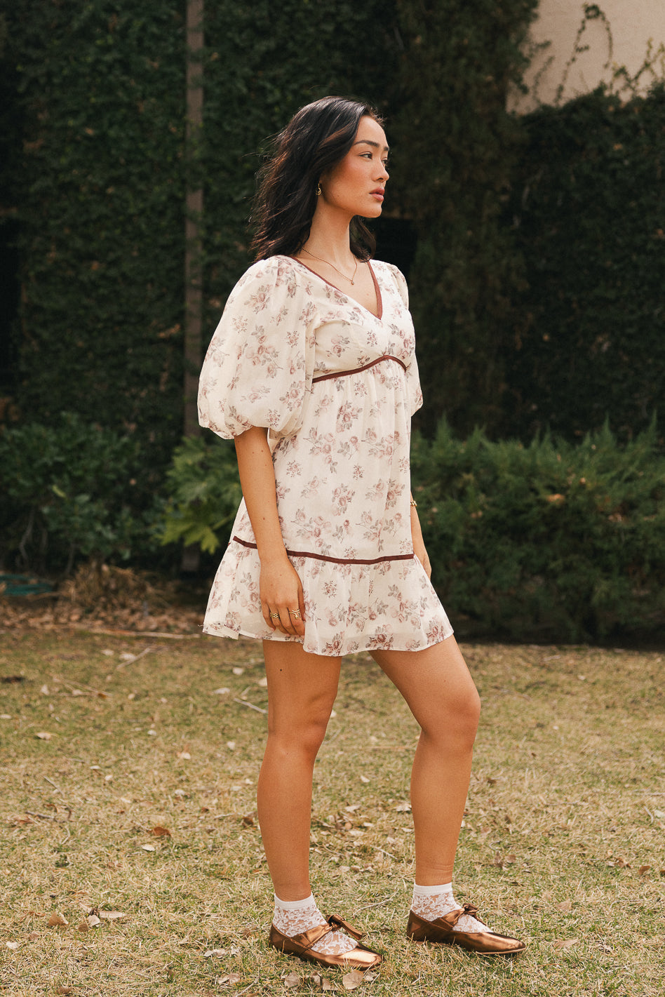 Lincoln Ribbon Trim Mini Dress - FINAL SALE
