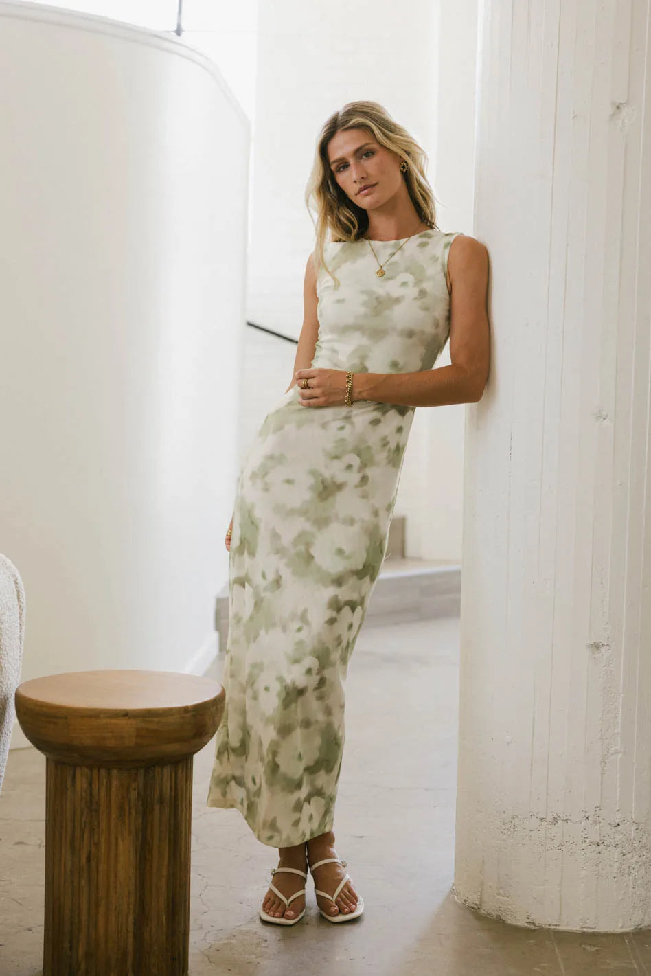 Soledad Fitted Maxi Dress