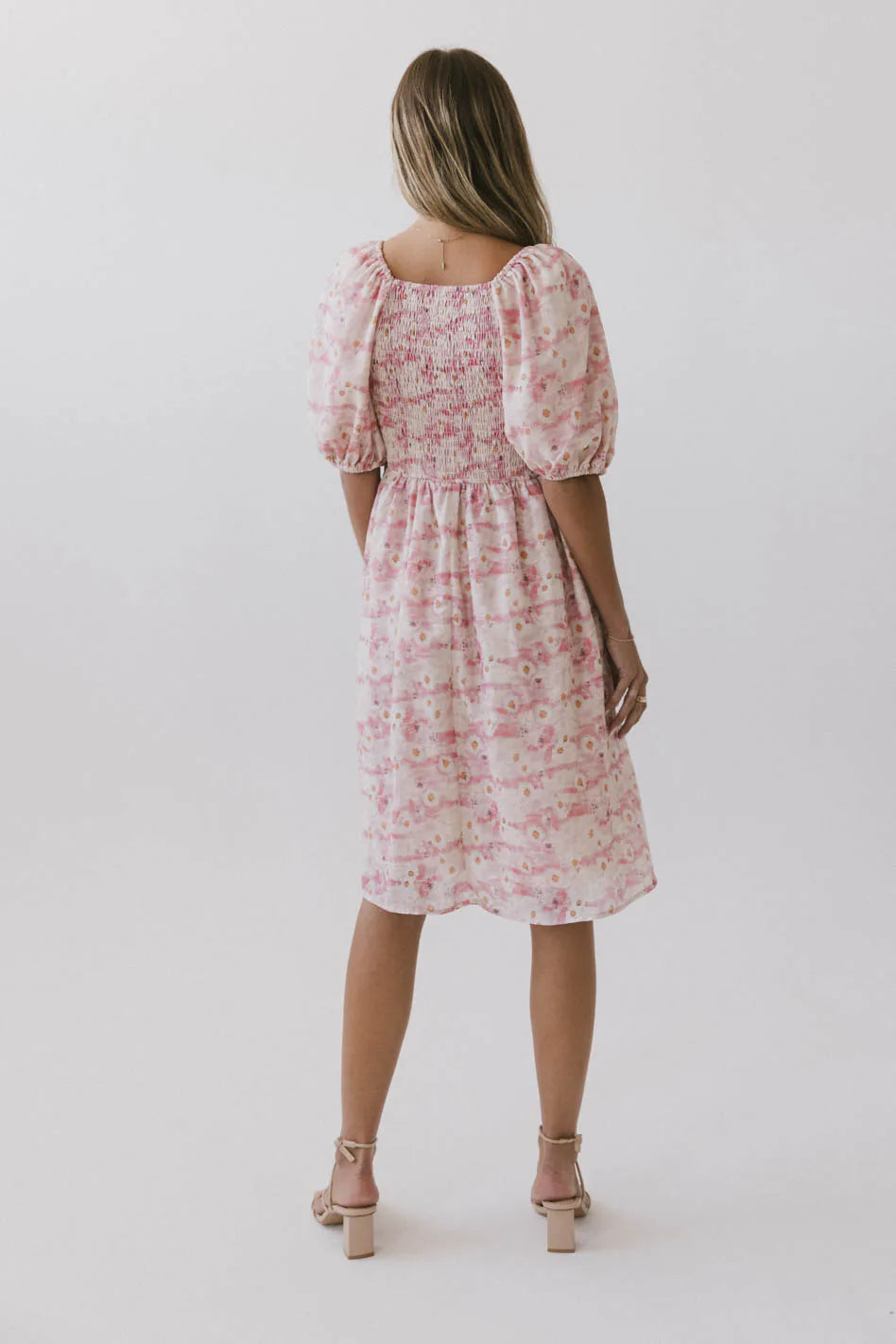 Hannah Floral Midi Dress - FINAL SALE