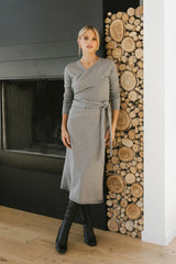 Adelle Wrap Maxi Dress - FINAL SALE