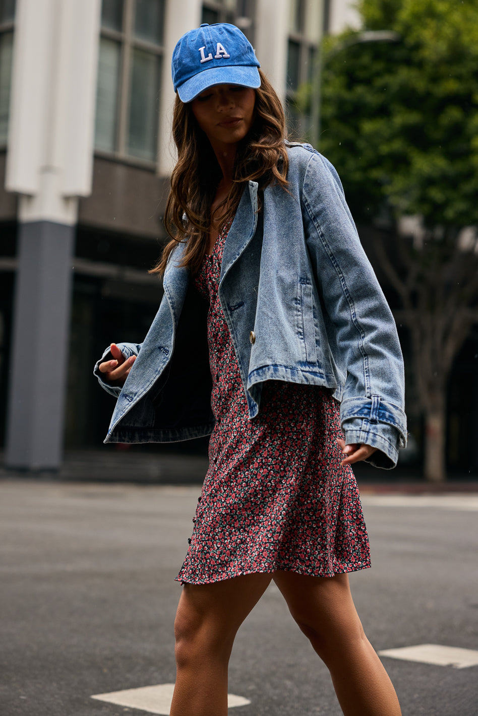 Anne Floral Mini Dress - FINAL SALE