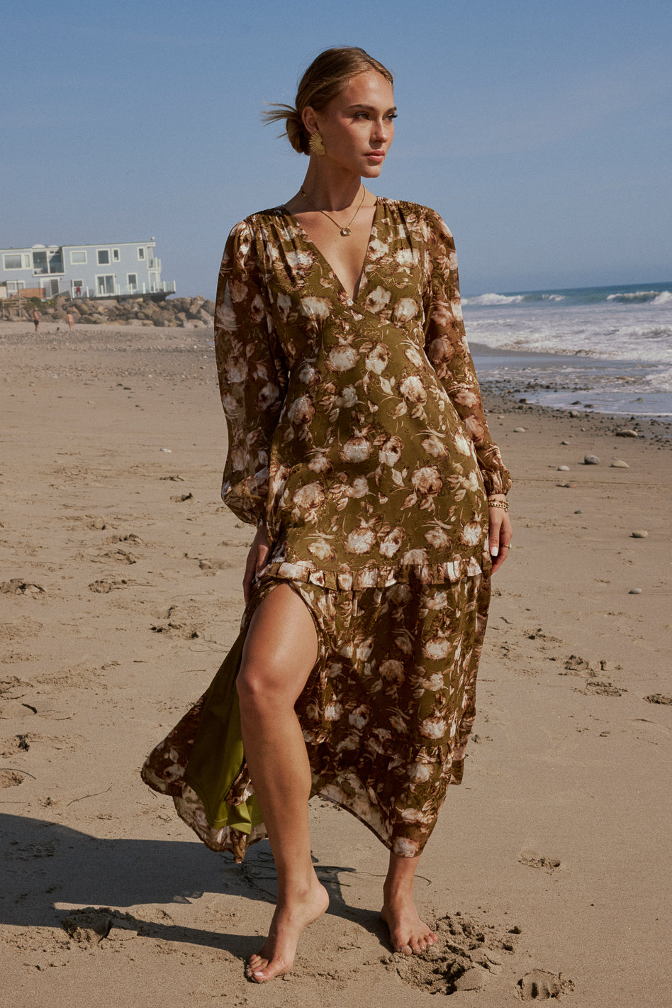Auna Floral Maxi Dress - FINAL SALE