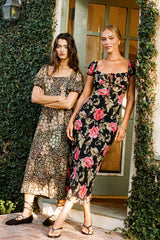 Vienna Floral Maxi Dress