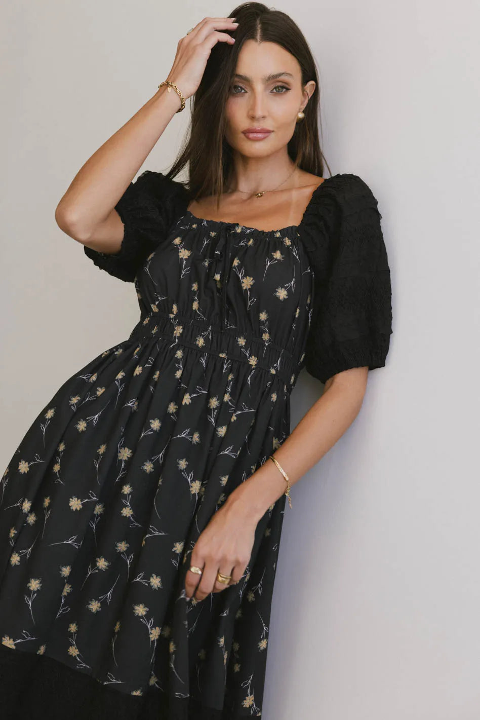 Rebekah Floral Midi Dress - FINAL SALE